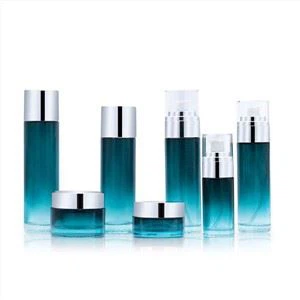 Aukštos kokybės stiklo butelis odos priežiūrai